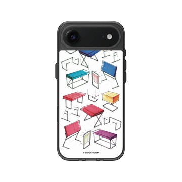 iPhone Air Clear (相機按鈕) 酷墨灰 - Sketch Factory - 家具形態素描