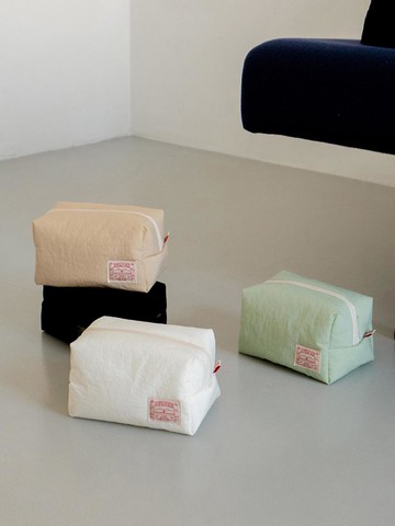 Padded Nylon Lightweight Box Pouch