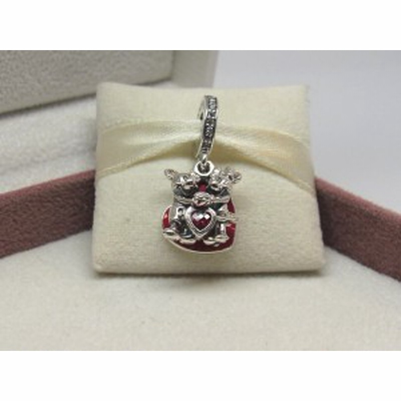 Pandora パンドラ チャーム ディズニー Minnie Mickey With Love Disney Charm 赤 通販 Lineポイント最大1 0 Get Lineショッピング