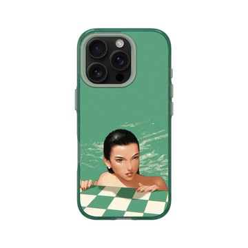 iPhone 16 Pro Clear 憂墨綠 - Janice Sung - Emerald 翡翠