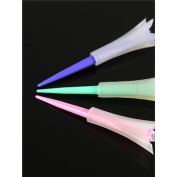 高爾夫球TEE塑料球托發球T耐打球梯golf球釘限位球標記兩節3支裝