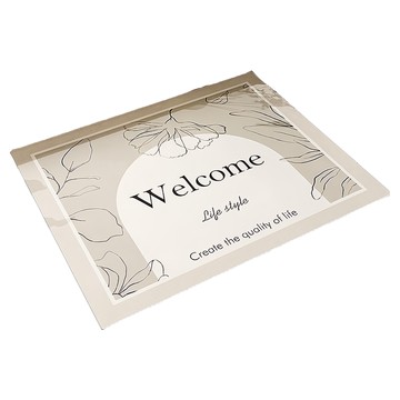 iSFun 洗衣機配件 防曬防塵吸水珪藻土纖維軟橡膠墊 60 x 60cm 花紋米  1個  單一商品