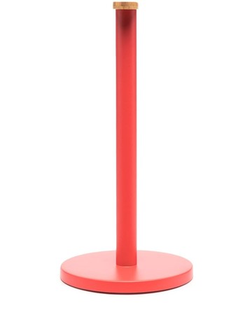 Alessi - Mattina kitchen roll holder - unisex - Metal/Wood - One Size - Red