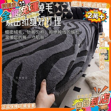 免運費🚀新款秋冬 厚實毛毯 沙發墊 毛絨沙發巾 沙發全蓋布 防滑套罩 防貓墊子 沙發套A43 BN