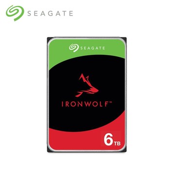 希捷 Seagate那嘶狼 IronWolf 6TB NAS專用硬碟 (ST6000VN006)