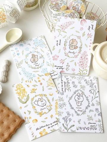 軟綿綿的明信片/卡片/8款圖案