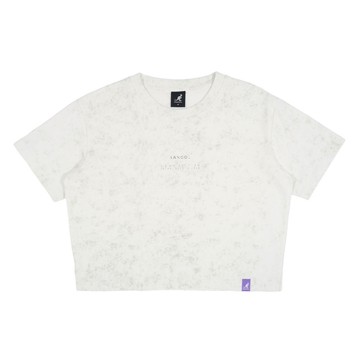 KANGOL 女 短寬版夜光圖T 6522100600