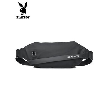 花花公子胸包男士新款斜挎包男小包潮ins百搭手機腰包男休閑時尚