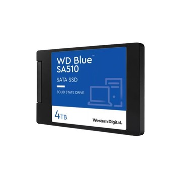 WD 藍標 SA510 4TB 2.5吋 SATA SSD固態硬碟(WDS400T3B0A)