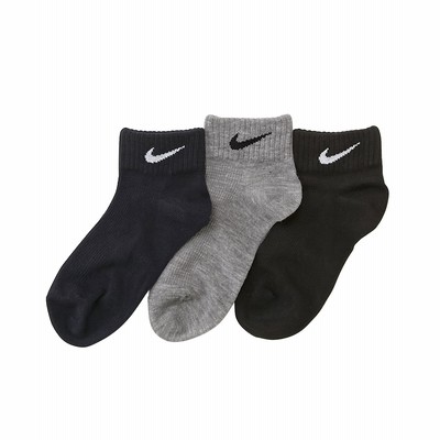 Nike 男の子 甲メッシュ編みショートソックス３足組 23 25cm キッズ靴下 Kid S Socks 通販 Lineポイント最大get Lineショッピング