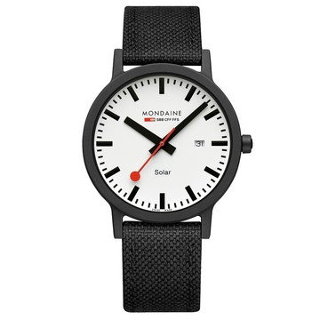 MONDAINE瑞士國鐵essence Solar太陽光動能永續腕錶41910LB/41mm