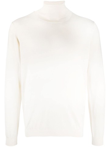 Laneus - roll neck jumper - men - Silk/Cashmere - 54 - Neutrals