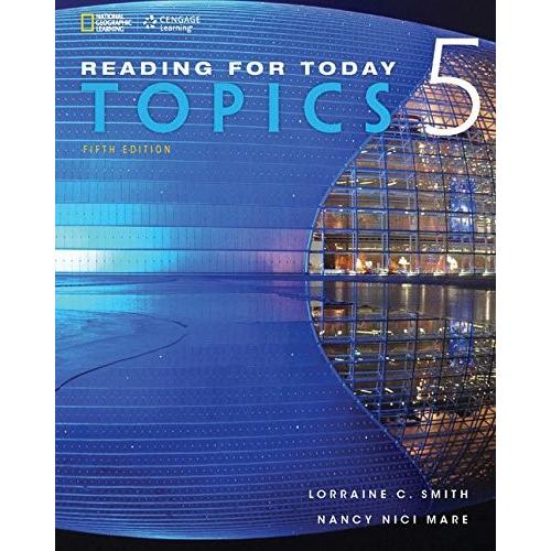 Reading for Today Series New Edition Level Topics 5th Text