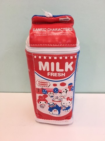 【震撼精品百貨】Hello Kitty 凱蒂貓~Hello Kitty 凱蒂貓筆袋-牛奶罐造型