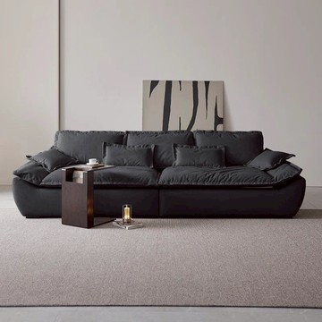 小戶型沙發 意式中式風沙發小戶型出租屋客廳家用臥室現代簡約直排帆船沙發