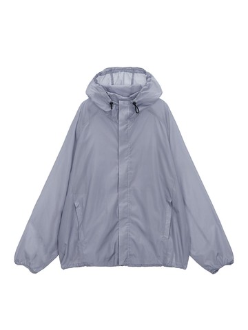 LIGHT HOODY WINDBREAKER FOR MEN IN BLUE
