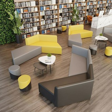 【台灣公司 可打統編】免運 沙發 創意沙發 定制簡約商務創意異形拼接沙發組合現公室會客接待奶茶店培訓跨境 可開發票 全館六折 工廠現貨直銷 新品特價 c9241