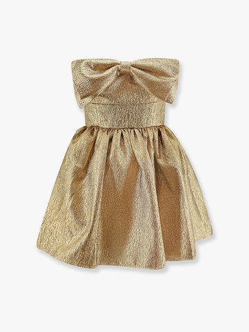 Metallic fibre fabric mini dress - SELF PORTRAIT - gender_Woman