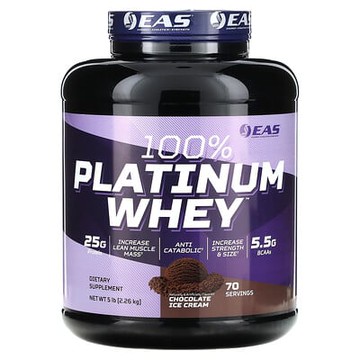 EAS, 全鉑金蛋白，巧克力霜淇淋味，5 磅（2.26 kg）