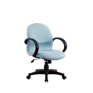 密絲辦公椅 低背-淺藍 MS02TG