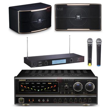 卡拉OK套組 NaGaSaKi BB-1擴大機+TEV TR-9688 無線麥克風+JBL Pasion 6喇叭