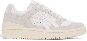ASICS 白色 & 灰褐色 EX89 运动鞋