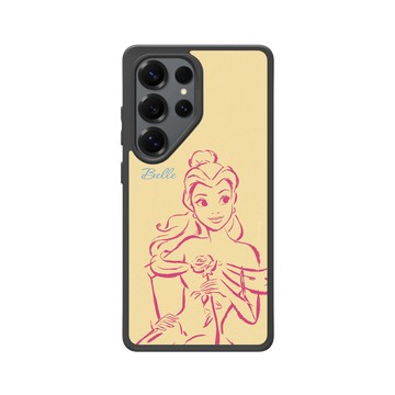 Galaxy S25 Ultra SolidSuit 黑 - 迪士尼-公主系列 Disney Princess - 貝兒
