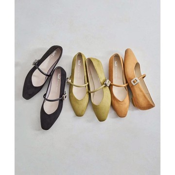 ORiental TRaffic 寶石扣帶低跟鞋 (日本OR女鞋 52109)