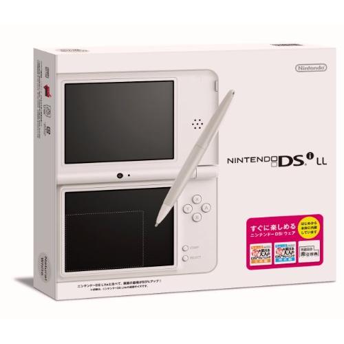 ニンテンドーDSi LL ナチュラルホワイト(中古:未使用・未開封)