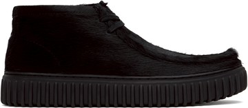 Martine Rose 黑色 Clarks 联名 Torhill 沙漠靴