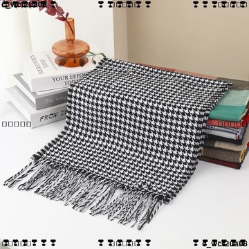 超實惠 九 圍巾 秋冬 圍脖 擋風 脖套 時尚英倫格子仿羊絨圍巾兒童秋冬款男士情侶保暖披肩圍脖廠家