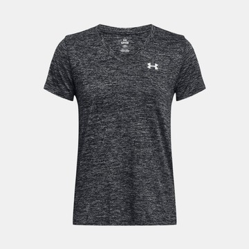 【UNDER ARMOUR】UA 女 Tech Twist V領短袖T-Shirt_1384227-001