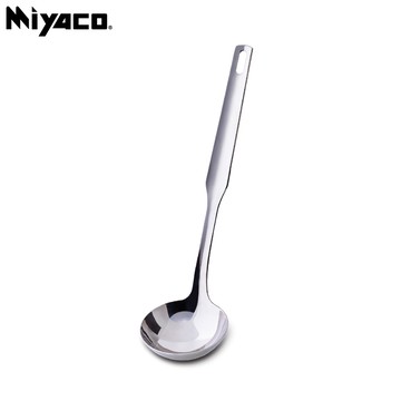Miyaco 米雅可 經典316不鏽鋼料理用具 中湯勺-Leidea樂德兒