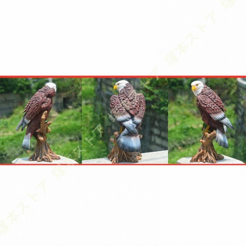 置物 ブロンズ・オブジェ・インテリア 大空 飛翔する鳥 フィギュア ミニチュア キイロオオハシ 鳥 リアル 置物 29cm 大きい 樹脂像