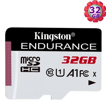 KINGSTON 32G 32GB microSDHC Endurance 95MB/s SDCE/32GB SD U1 A1 C10 金士頓 記憶卡｜滿額領券最高現折$220