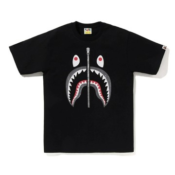 AirRoom 2026SS A BATHING APE BAPE SHARK TEE 亮粉 正反LOGO 鯊魚 短T
