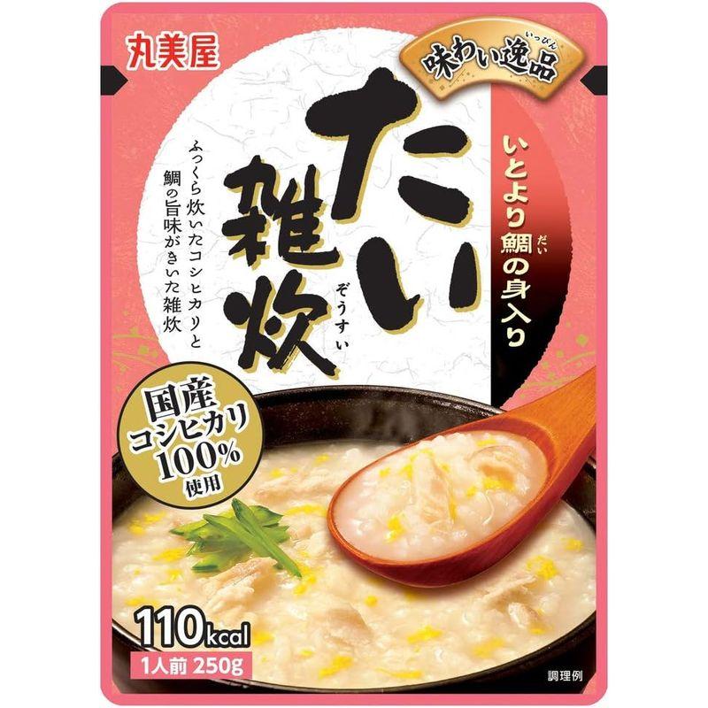 丸美屋 味わい逸品 たい雑炊 250g ×5個