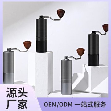 跨境手搖咖啡磨豆機 家用手沖意式咖啡豆研磨器具 CNC鋼磨芯便攜