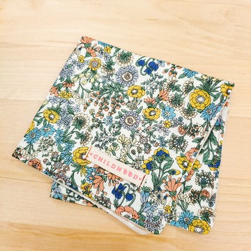 典雅花園 手帕巾 小方巾 絕版布款