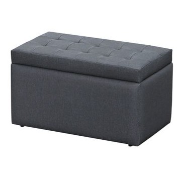 文創集 莎耶卡貓抓皮革可收納中長型椅凳(二色可選)-60x30x35cm免組