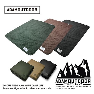 ADAMOUTDOOR｜雙人電熱毯 ADHB-BD01 露營 低功率 電毯野炭黑