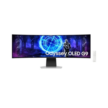 SAMSUNG 三星 Odyssey OLED G9 49吋 QD-OLED 量子抗眩光曲面電競顯示器(銀) S49DG952SC