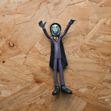 𝗈𝗅𝖽𝗍𝗈𝗒𝗌𝗍𝖺𝗍𝗂𝗈𝗇 1980s 萬聖節系列 吸血鬼 鐵絲人偶 玩具 老玩具 美式復古老物收藏模型公仔擺飾