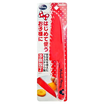 Skater 兒童菜刀  米妮 紅色  1支  23.5 x 4.3 x 1cm