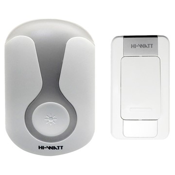 HI-WATT 海威特 超高頻看護專用鈴 插電式 HW-A12 門鈴 + 按鍵  1組