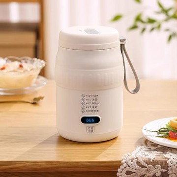 便攜式燒水壺旅行燒水杯恒溫保溫熱水壺酒店出差宿舍電熱杯熱水壺