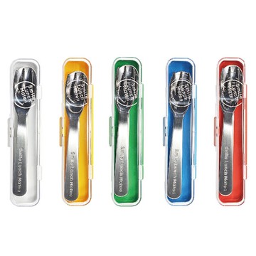 SUGAR LAND 不鏽鋼兒童餐具叉匙組-日本製(5色可選)