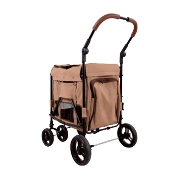 ibiyaya 依比呀呀 大米號寵物推車 承重25kg 67 x 55 x 96cm 7.5kg  乾燥玫瑰粉  1個