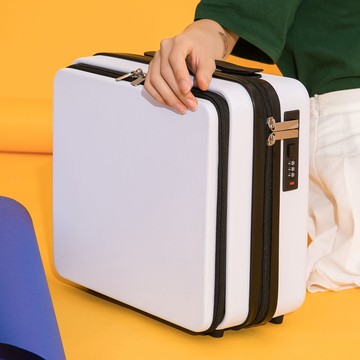 潮流高顏值16寸前開口手提密碼箱便攜小行李箱男女旅行收納大容量