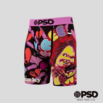 【PSD Underwear 官方旗艦店】MOVIE- 平口四角褲-恰吉抱抱-粉色